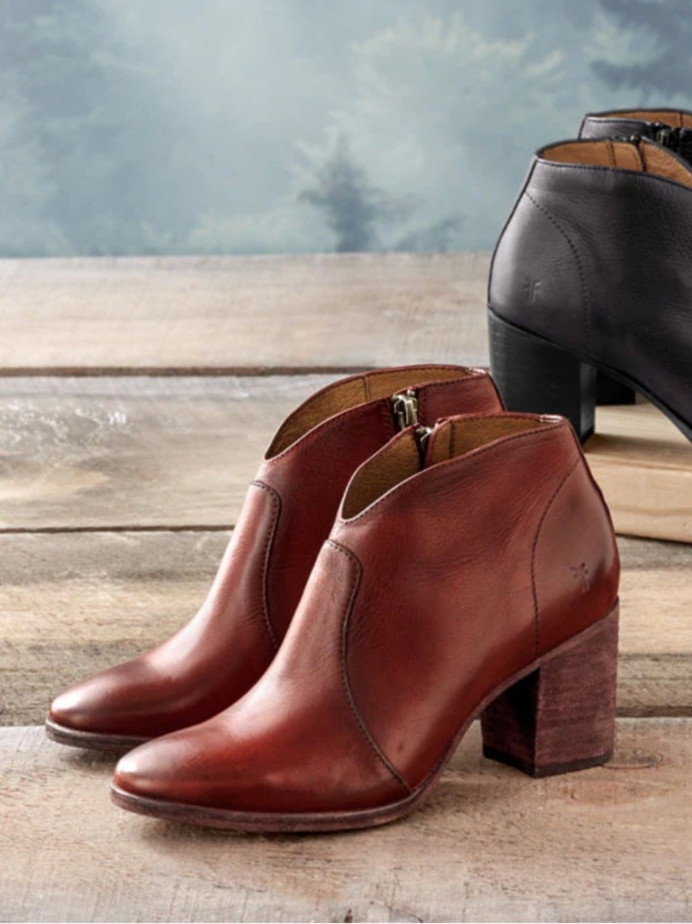 Frye Nora Zip Short Boots